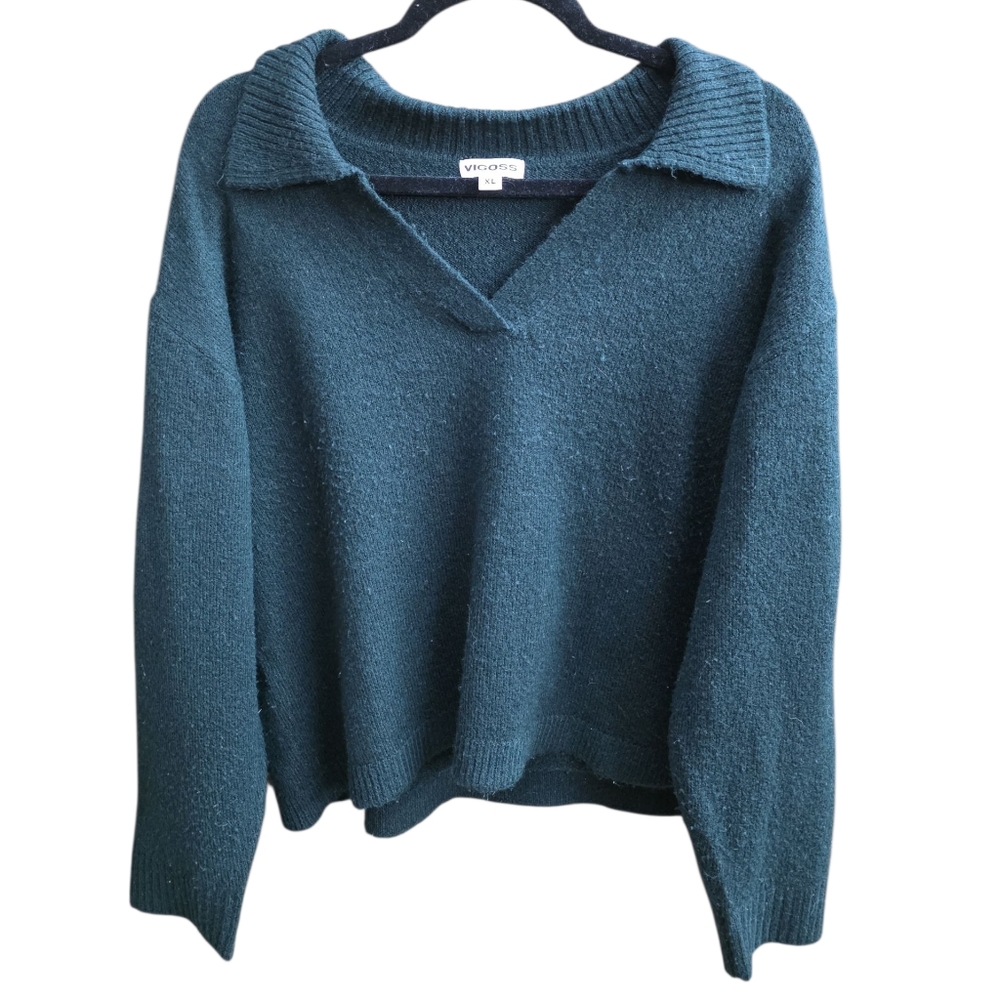 Women's Teal Sweater